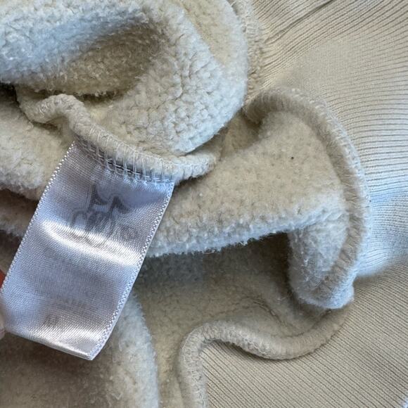 CHERRY LOS ANGELES x 818 TEQUILA Cream Crewneck Sweatshirt with Teal Print - Picture 5 of 11